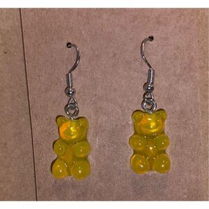 ☀️3/$9☀️ Yellow Gummy Bear Earrings